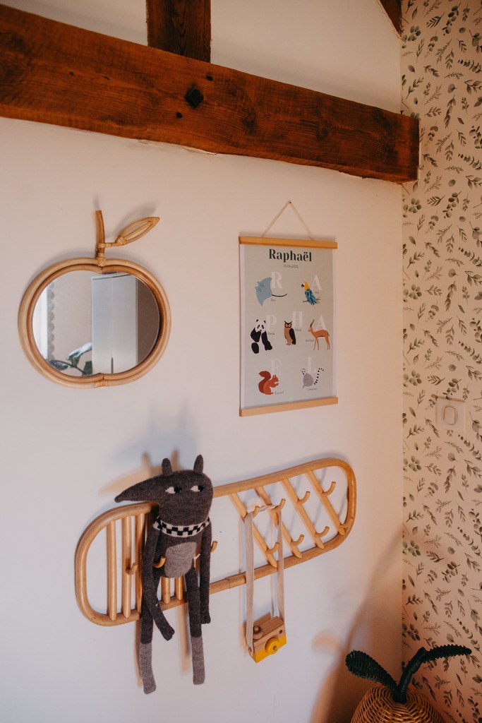 Affiche personnalisée prénom et animaux