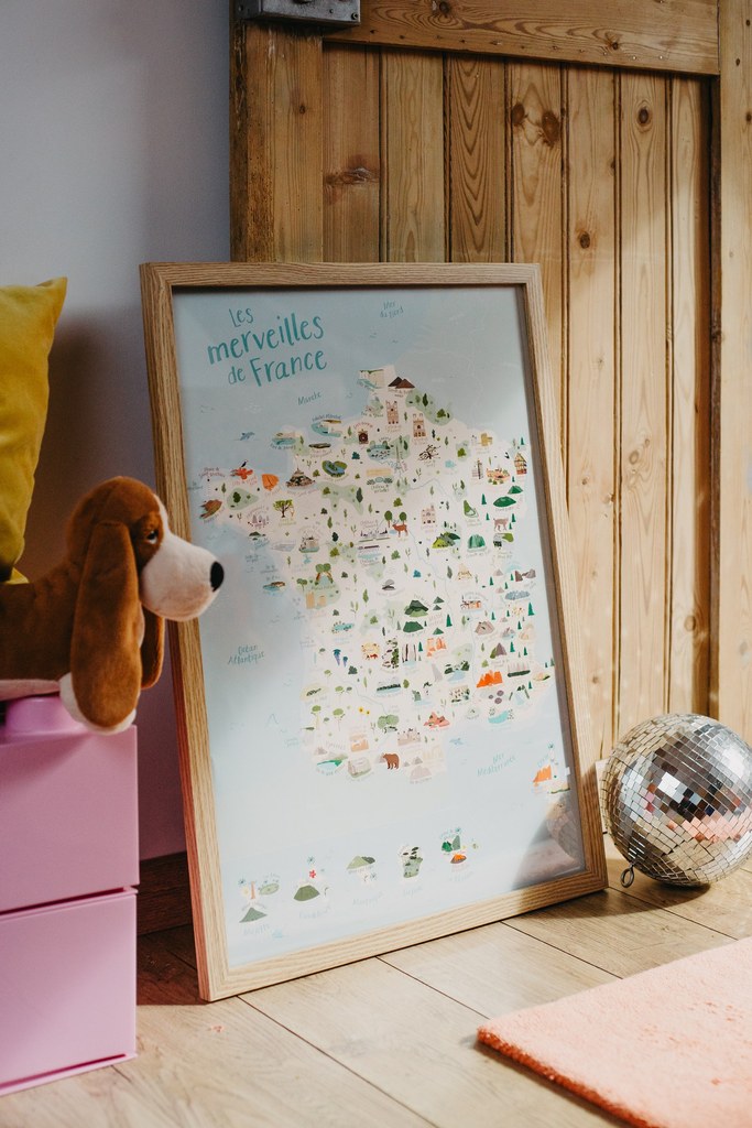 Carte des merveilles de France