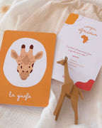 Imagier Afrique jeu cartes enfants fait en France 