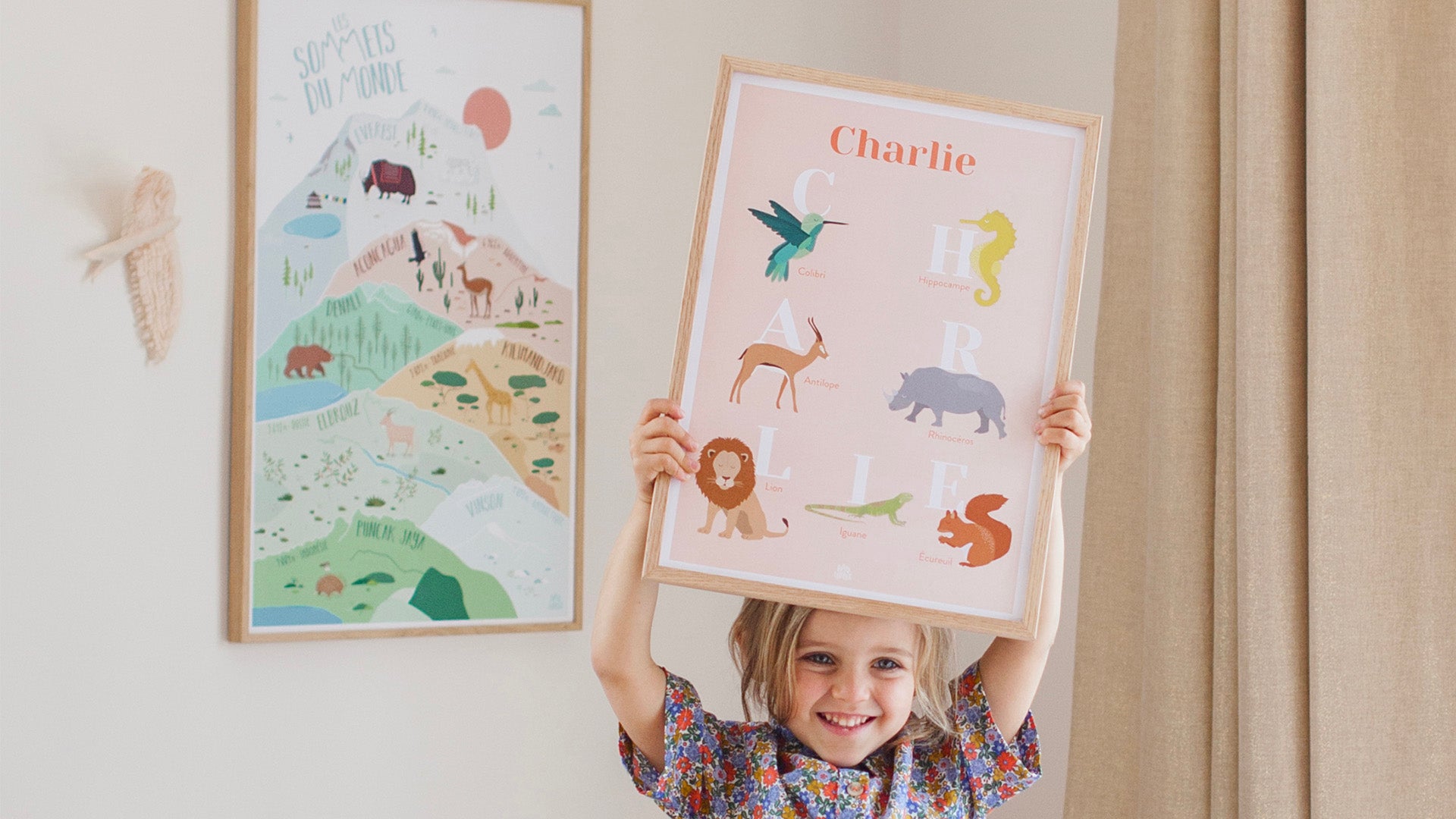 Affiches personnalisées, cartes à explorer, jeux pour aventuriers, déco chambre enfant, explorer le monde
