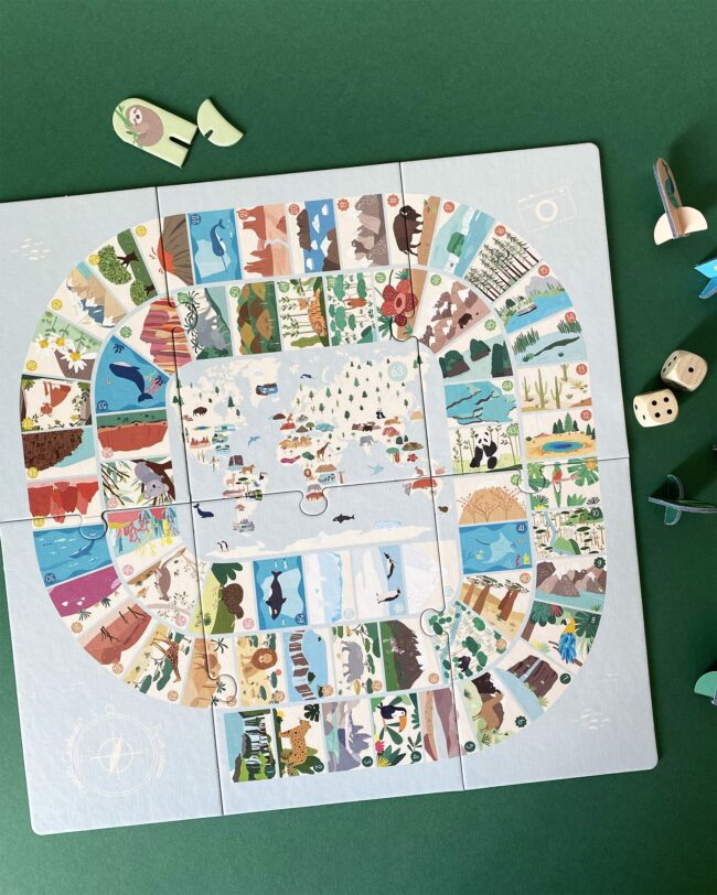 jeu enfant enfant papier curieux tour du monde